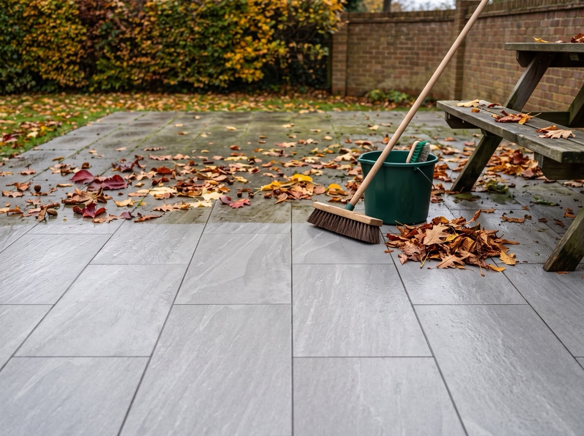 How to Clean Outdoor Porcelain Paving Slabs