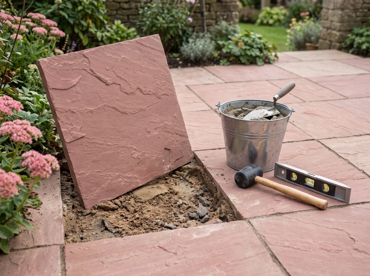 How to Fix Loose Paving Slabs in 7 Steps