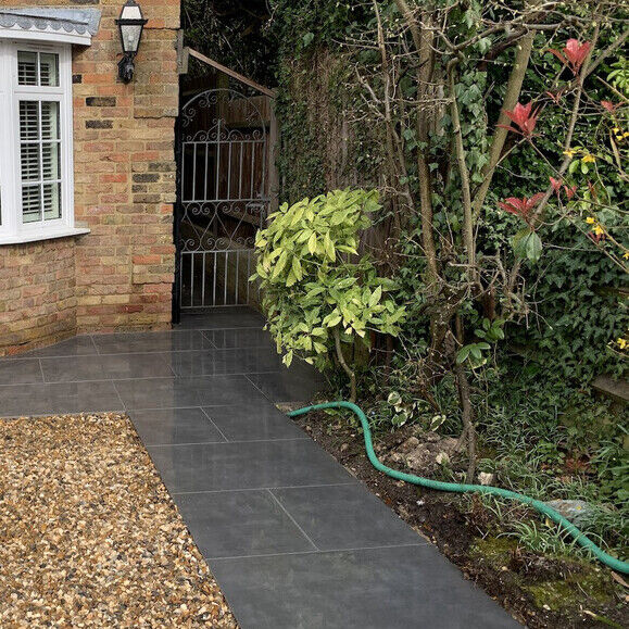 Alpini Smoke Outdoor Porcelain Paving Slabs – 900×600 – 20mm