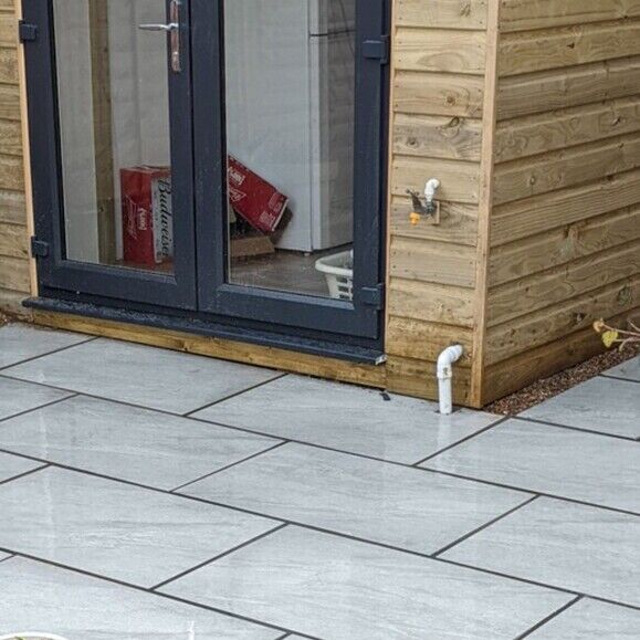 Anthracite Grey Patio Porcelain Paving Slabs – 900×600