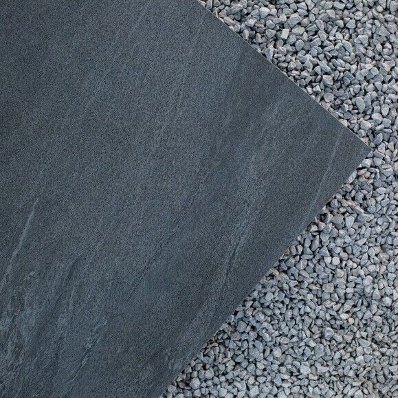 Anthracite Outdoor Porcelain Paving Slabs – 900×600