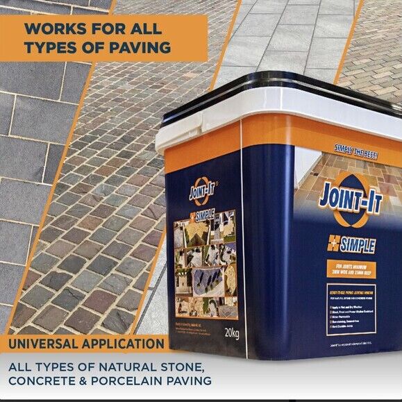 Joint It Jointing Mortar (20kg, Neutral & Grey Colours)