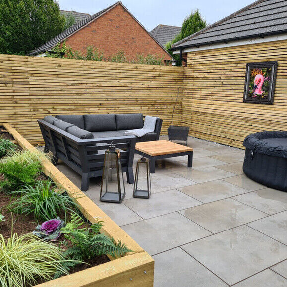 Monte Grey Anti-Slip Porcelain Paving Slabs – 900×600
