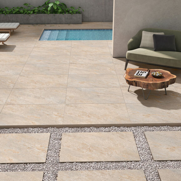 Stonefire Bronze Porcelain Patio Paving Slabs – 900×600