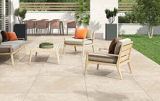 Smoke Beige Porcelain Anti Slip Paving Packs