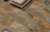 Rustic Copper Slate Porcelain Anti Slip Paving Packs