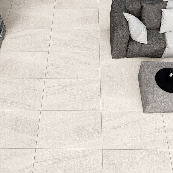 Prado White Patio Porcelain Paving Slabs – 900×600 – 20mm