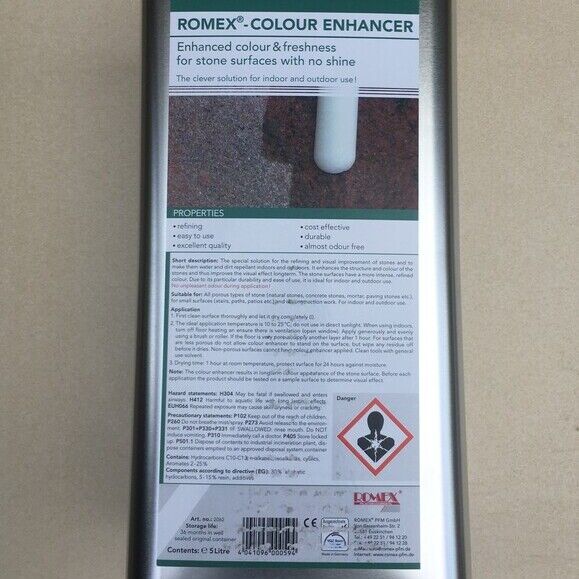 Romex Slabs Colour Enhancer in 5lts & 10lts